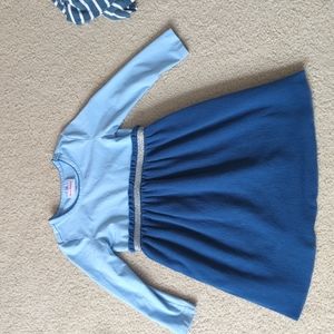 Hannah Anderson color block dress